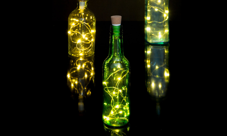 Bierfles verlichting
